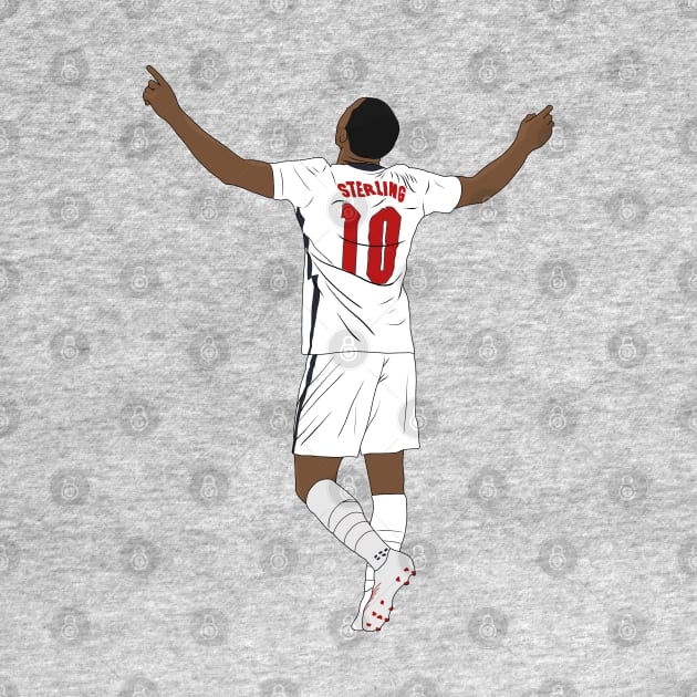 Raheem Sterling England Goal Celebration by Hevding